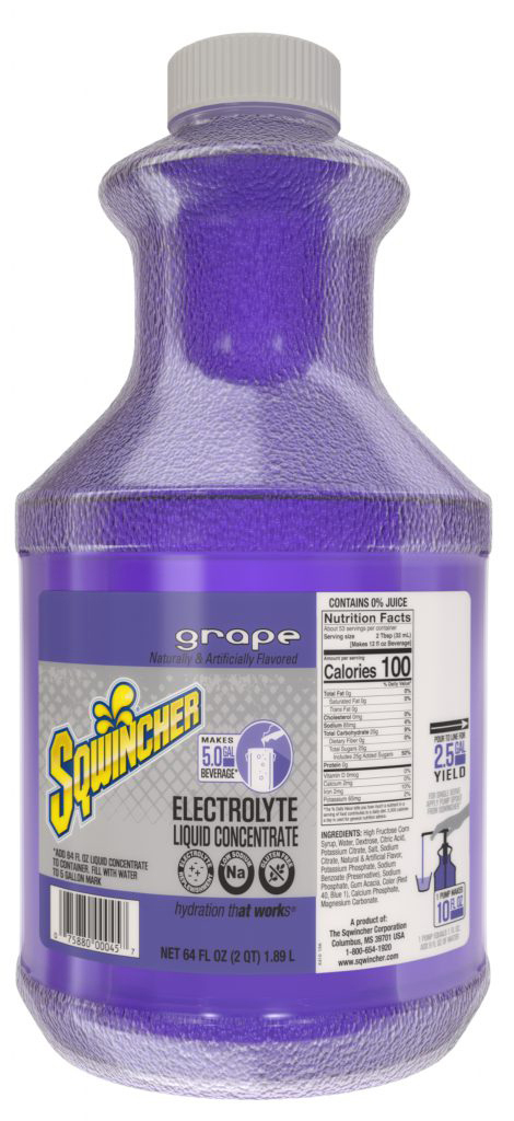 SQWINCHER GRAPE 5 GALLON LIQUID - Liquid Concentrate
